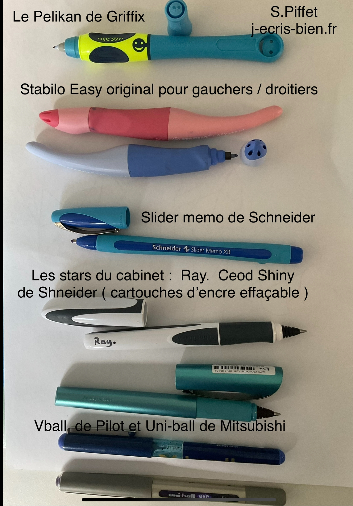 Voici les bons crayons à essayer :